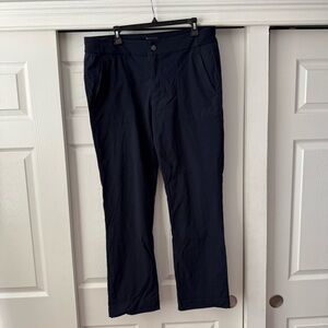 ATHLETA Navy Blue Trekkie North Athletic Pants Size 16